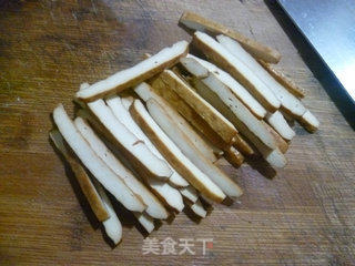 开洋香干炒白菜的做法步骤：3