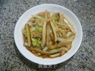 开洋香干炒白菜的做法步骤：12