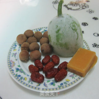 冬瓜桂圆煮红枣的做法步骤：1