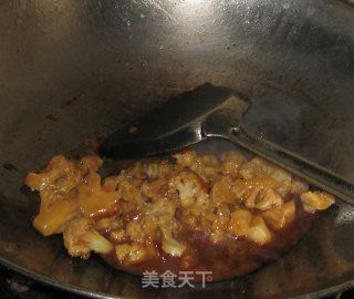 黄豆酱烧菜花的做法步骤：5