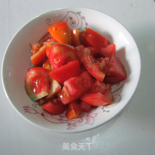 糖醋西红柿的做法步骤：3