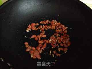 酸酸甜甜蒜蓉茄汁炒西兰花的做法步骤：5