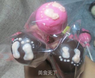 棒棒糖蛋糕  cakepops棒棒糖蛋糕的做法步骤：23