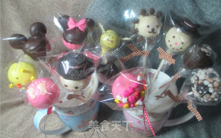 棒棒糖蛋糕  cakepops棒棒糖蛋糕的做法步骤：25