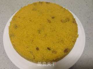 葡萄干南瓜发糕的做法步骤：12