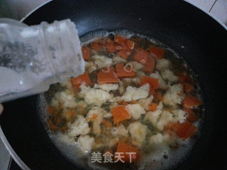 家庭制作南瓜面疙瘩汤的做法步骤：8
