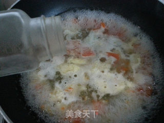 家庭制作南瓜面疙瘩汤的做法步骤：9