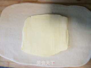 金砖吐司面包的制作方法的做法步骤：6