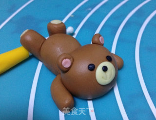翻糖小熊纸杯蛋糕的做法步骤：6