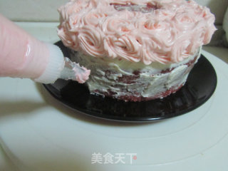 红丝绒蛋糕的做法步骤：21
