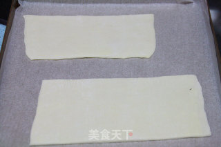 折叠幸福：【玫香拿破仑千层酥】的做法步骤：17