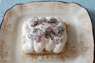 折叠幸福：【玫香拿破仑千层酥】的做法步骤：43