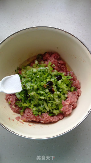 芹菜牛肉包的做法步骤：10