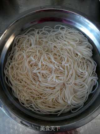 番茄豆腐鸡蛋打卤面的做法步骤：13