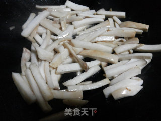 核仁菌菇鸡柳的做法步骤：9
