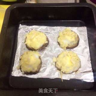 奶酪焗香菇的做法步骤：4