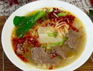 牛肉拉面的做法步骤：21