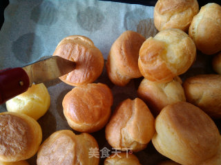 拔丝泡芙塔的做法步骤：24