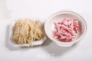 芥菜肉丝的做法步骤：1