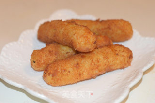 面包糠薯条的做法步骤：6
