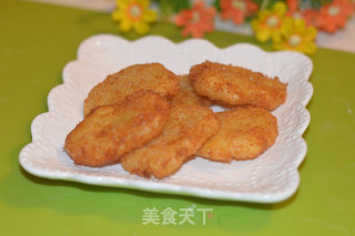 面包糠薯条的做法步骤：8