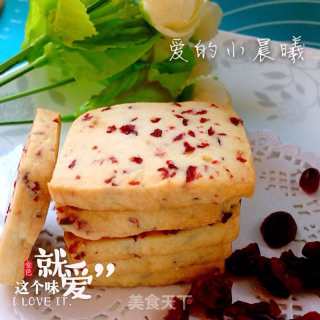 简单经典的蔓越莓饼干的做法步骤：6