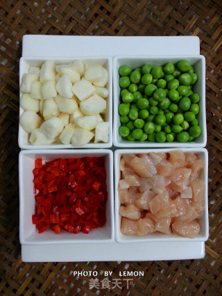 关爱健康的老朋友--鸡脯肉烩马蹄豌豆的做法步骤：5