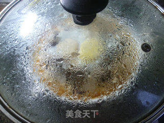 黑木耳鸡蛋蒸五花肉的做法步骤：13