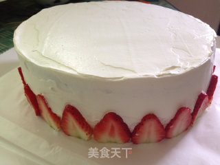 草莓原味生日蛋糕的做法步骤：24
