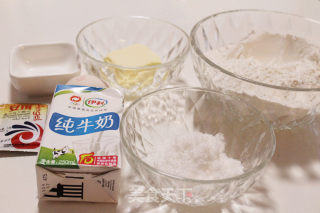 面包版华夫饼的做法步骤：1