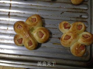 梅花面包的做法步骤：9