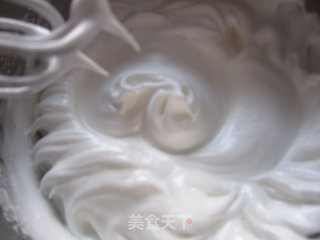红糖戚风蛋糕的做法步骤：6