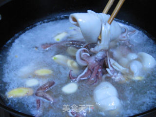 笔管鱼炖白菜豆腐的做法步骤：9