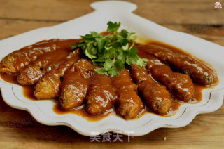 酱烧小黄鱼的做法步骤：13