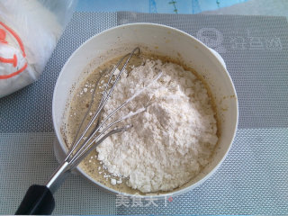 香蕉咖啡戚风蛋糕的做法步骤：6