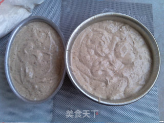 香蕉咖啡戚风蛋糕的做法步骤：12