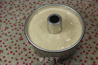 香蕉蔓越莓戚风蛋糕的做法步骤：14