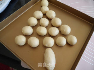 圣诞树面包的做法步骤：7