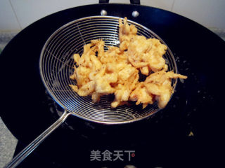 干炸香酥小海虾的做法步骤：9