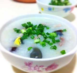 皮蛋瘦肉粥的做法步骤：5