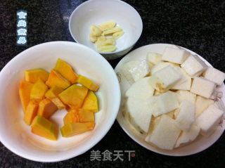 淮山南瓜焖排骨的做法步骤：3