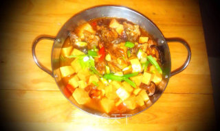 干锅桂鱼炖豆腐的做法步骤：8
