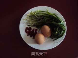 韭菜炒鸡蛋的做法步骤：1