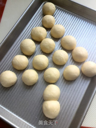 圣诞树面包的做法步骤：9