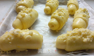 奶油卷小餐包的做法步骤：9