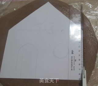圣诞姜饼屋  饼干也可以盖房子，送给孩子圣诞惊喜的做法步骤：8