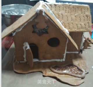 圣诞姜饼屋  饼干也可以盖房子，送给孩子圣诞惊喜的做法步骤：12