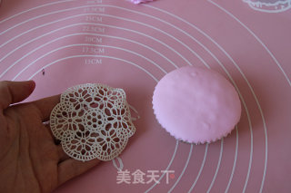 美到让人窒息【蕾丝翻糖蛋糕】的做法步骤：15