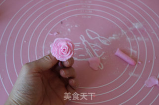 美到让人窒息【蕾丝翻糖蛋糕】的做法步骤：21