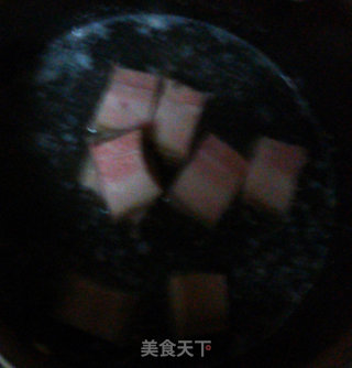 秘制八渡笋烧肉的做法步骤：4